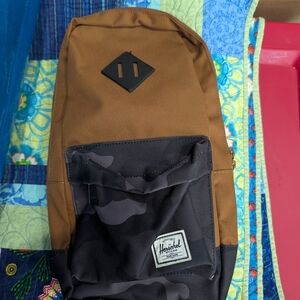 Herschel Supply Company Brown and Black Camo Backpack